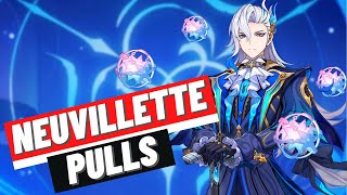 NEUVILLETTE PULLS!!!  - Genshin Impact 4.1 Decree of the Deeps Banner