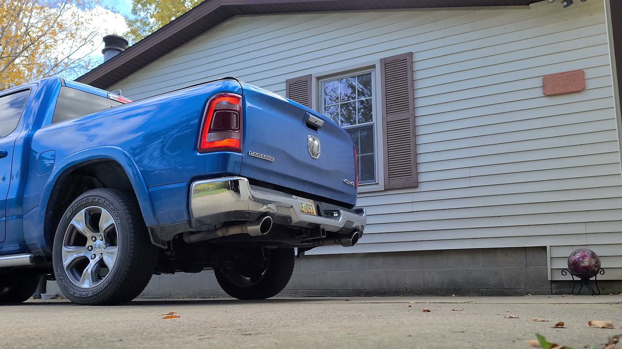 2020 Ram Flowmaster Super 44 without resonator