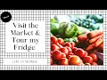 Vlog 38 | Visit Höchst Market | TOUR my FRIDGE...Groceries we typically get in Germany