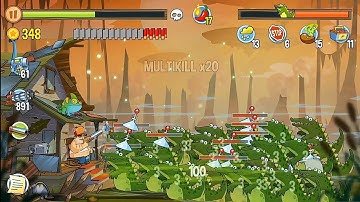 Swamp Attack - Hard Mode. Episode 4. Level 3 Gameplay Android walkthroug