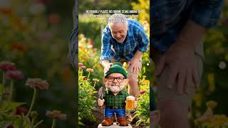 Bring a hilarious, personalized touch to your lawn or potted plants! 🧑🌾🍄✨😂