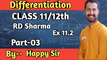 Differentiation part 3 (R.D.Sharma) class XII EX 11.2  Q.No.63,64,65,66,67    (Prove that questions)