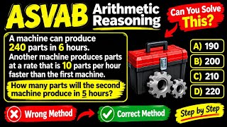 Can You Solve This Tricky ASVAB Math Question 😱 | Arithmetic Reasoning Practice