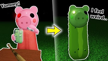 🥒ROBLOX PIGGY TURNS INTO PICKLE PIGGY!!