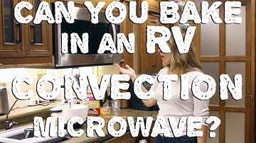 Using your RV Convection Oven