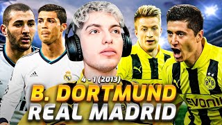 DAVOO XENEIZE REACCIONA AL REAL MADRID 3  4 BVB (SEMIFINAL UCL 2012/13)  ''LOS 4 DE LEWANDOWSKI''