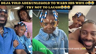 DEJA said ADEKUNLEGOLD should warn his wife SIMI😂 | Simi collect no be small😂😂