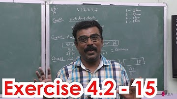 101. Maths | Combinatorics and Mathematical Induction | Exercise 4.2  - 15