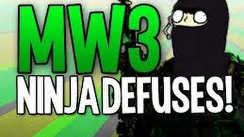 Ninja Defuse on Seatown with Riot Shield (Mw3)