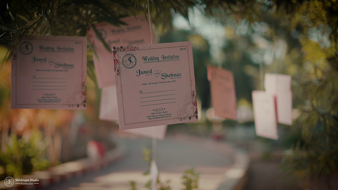 Kankotri || Juned Weds Shehnaz || Wedding Chhaya 2025