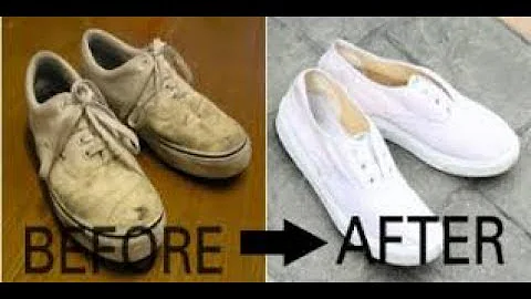 How To Clean White Shoes At Home Easy Tutorials