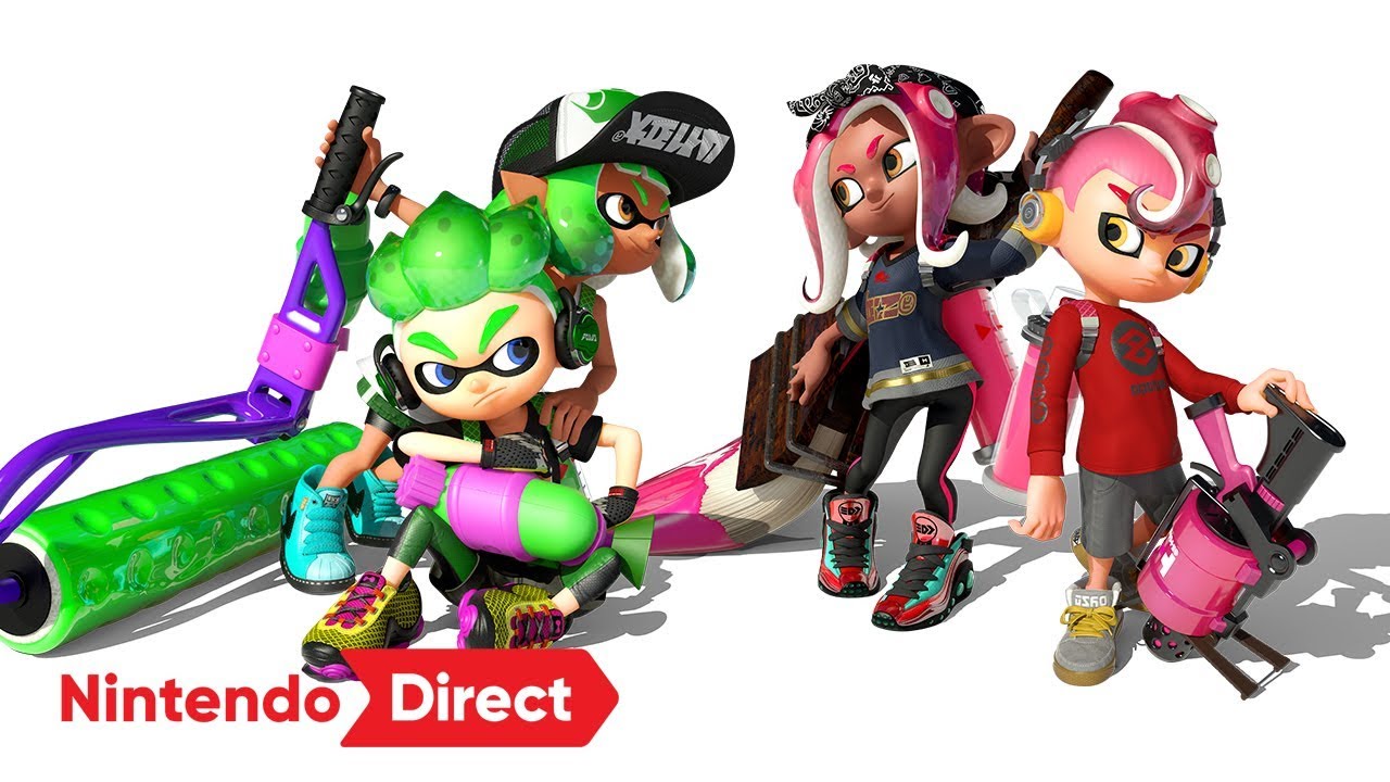 スプラトゥーン2 Nintendo Direct 18 3 9 Youtube