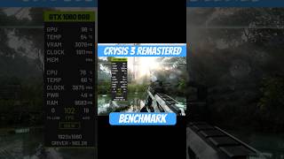 Crysis 3 Remastered Benchmark Low to High Settings #gtx10606gb #benchmark #crysis3remastered #gaming