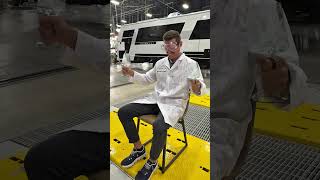 Today’s Experiment: Prove the shaker table actually shakes. 🥼🔬 #BrinkleyRV #RVLife #Manufacturing