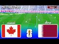 Canada v Qatar | FIFA World Cup 2026 | PES 21 Simulation