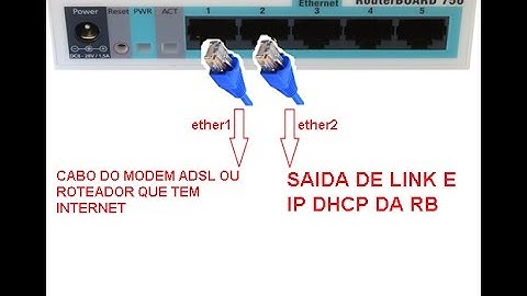 Configuração básica RB mikrotik DHCP - 2017