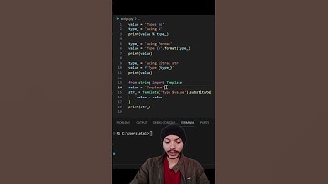 String formatting. #shorts #python #code