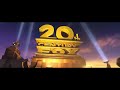 20th Century Fox And Blue Sky Studios 2021 Present Dream Logo Combo 2 Versions 
