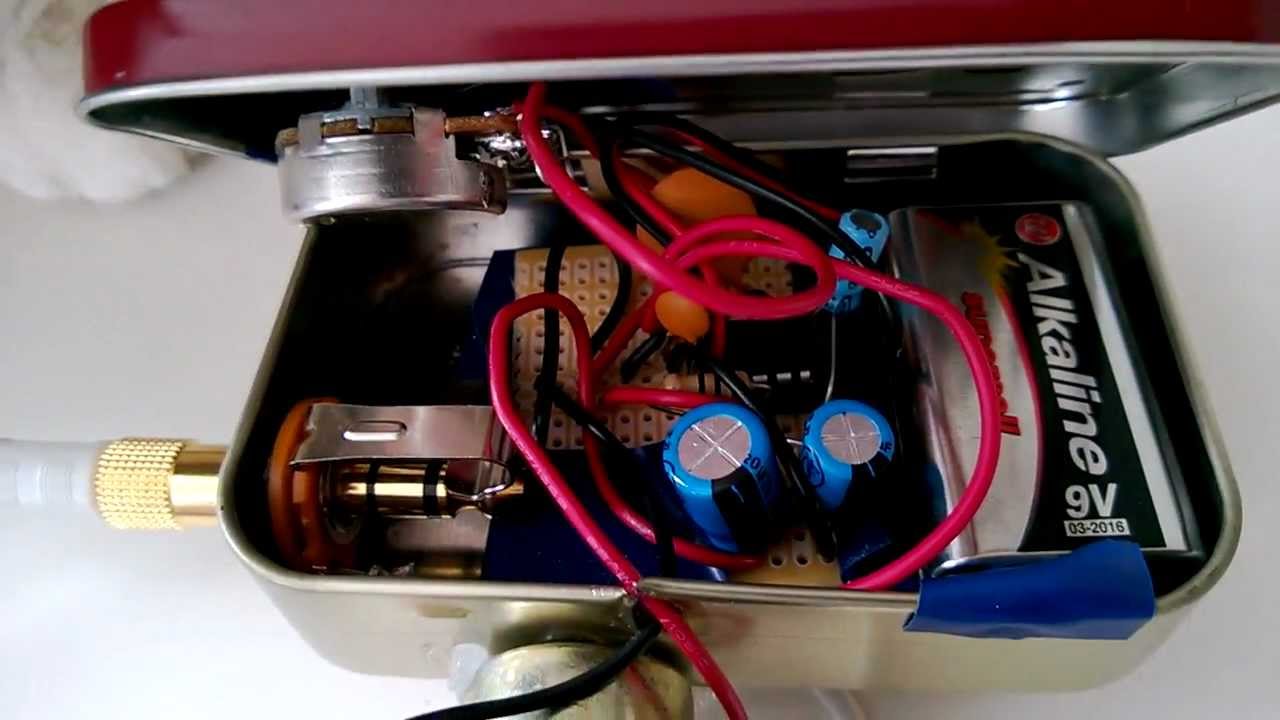 Altoids Mini Amp - YouTube