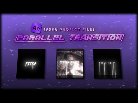Free Parallel Lines Transition For Video Editors | After Effects Free Project File