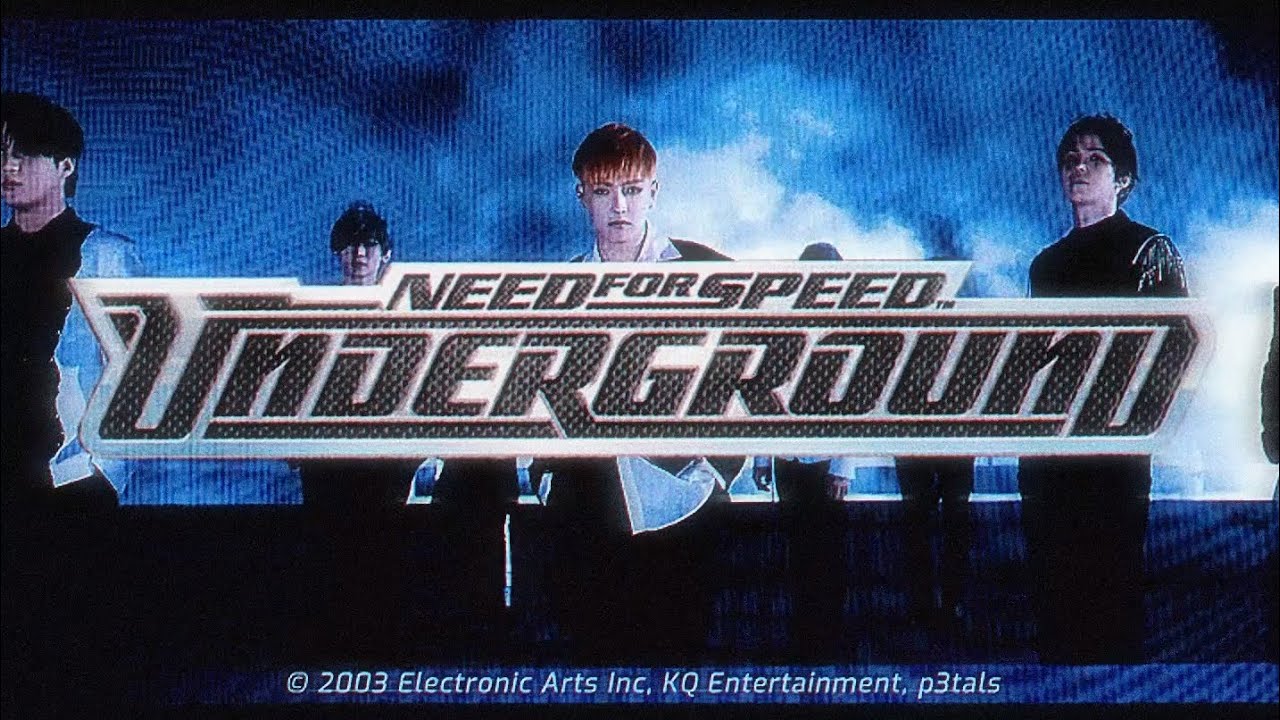 ateez × need for speed underground (PS2)