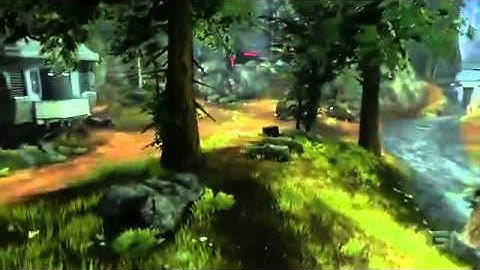 Halo CE Anniversary - Ridgeline(Timberland) Flythrough