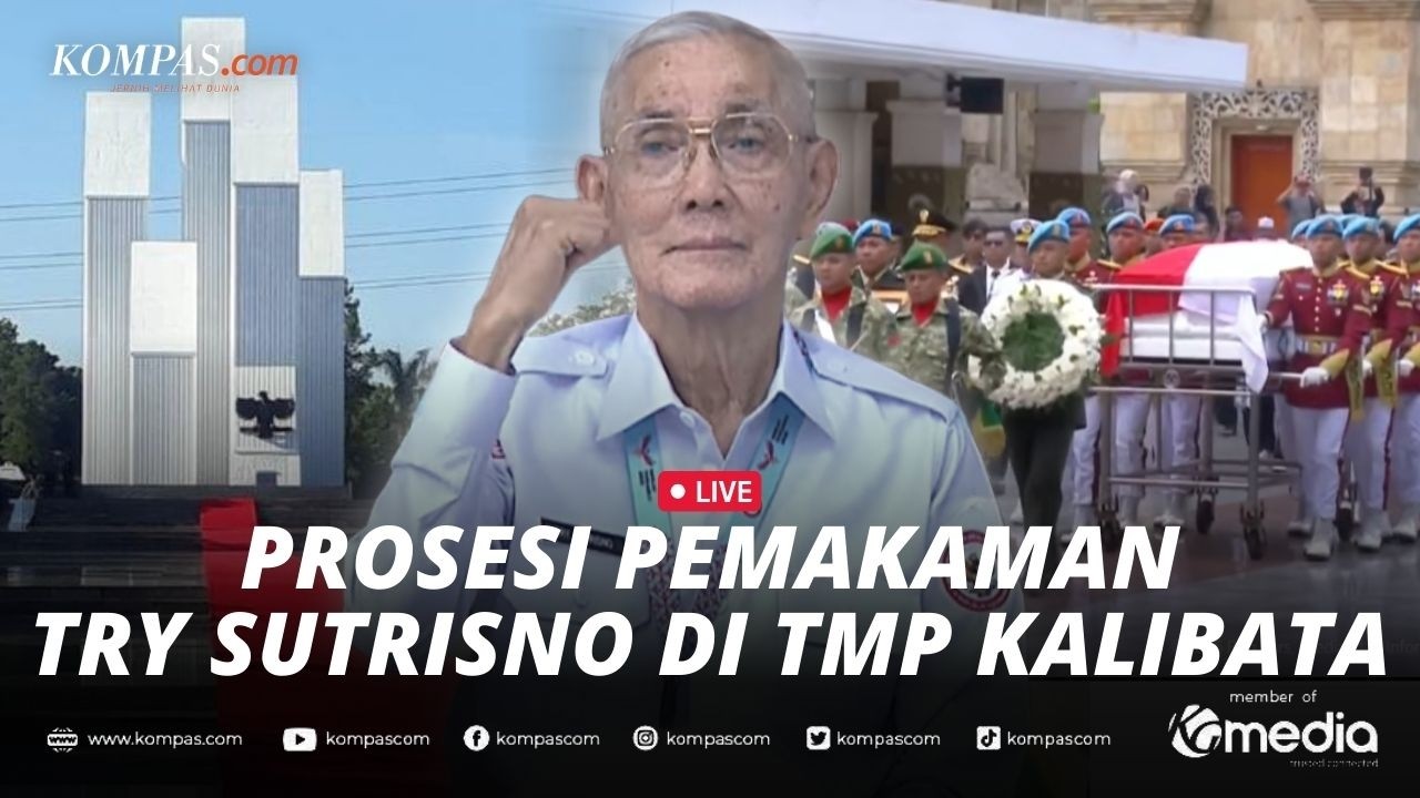 BREAKING NEWS - Prosesi Pemakaman Wapres Ke-6 RI Try Sutrisno