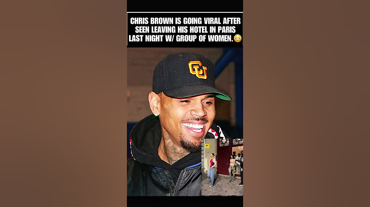 Chris Brown SPOTTED Leaving Paris Hotel with MULTIPLE Girls!😱🔥#chrisbrown #mustwatch #celebritynews