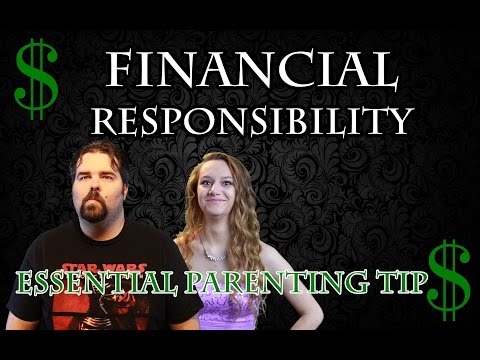 Essential Parenting Tips - Financial Responsibility