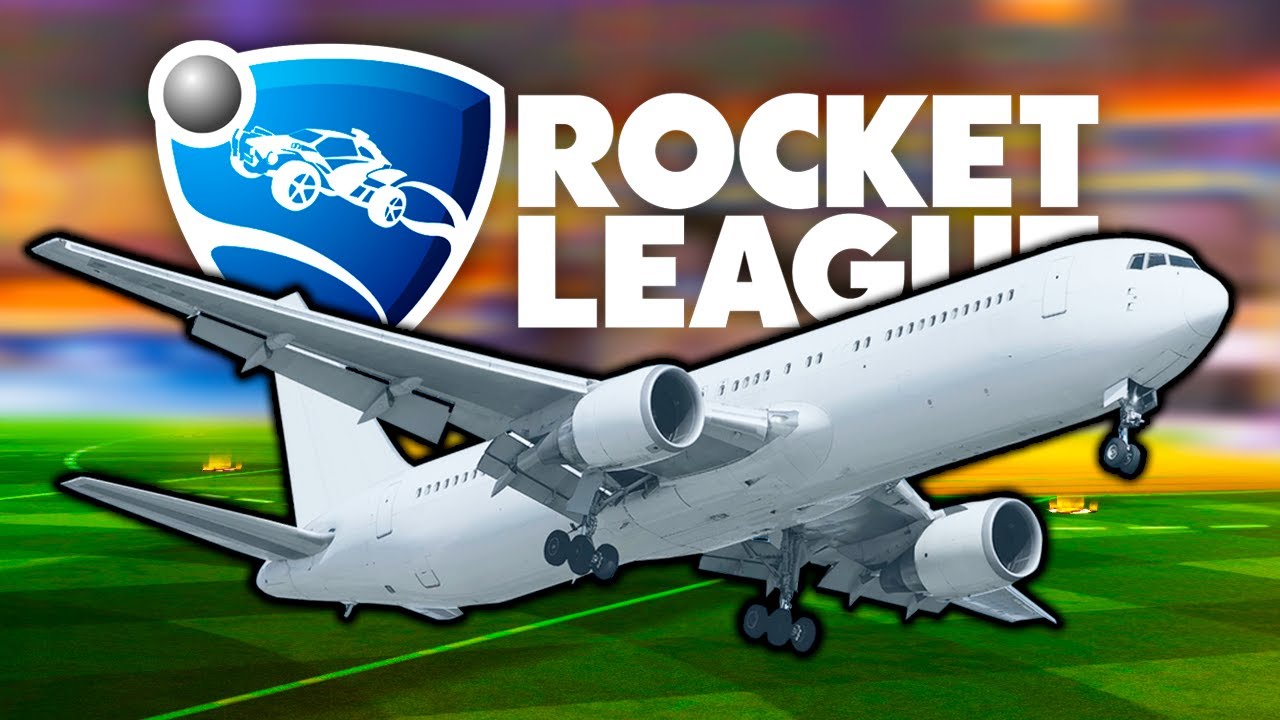 ROCKET LEAGUE MAS COM AVIÃO (e outras coisas também)