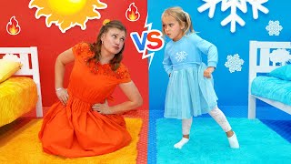 alice aunt hot vs cold challenge other fun stories kids