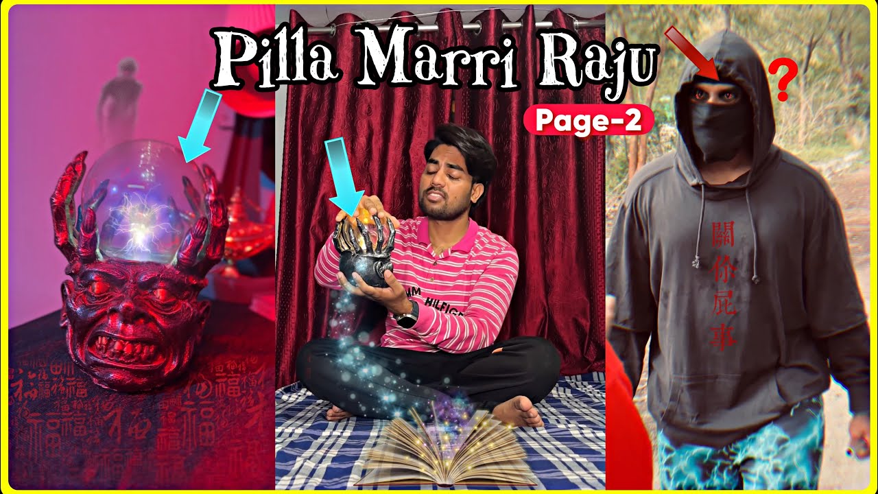 Pilla Marri Raju☠️(Page-2)Full Video😳😂||Horror Story || Charanspy