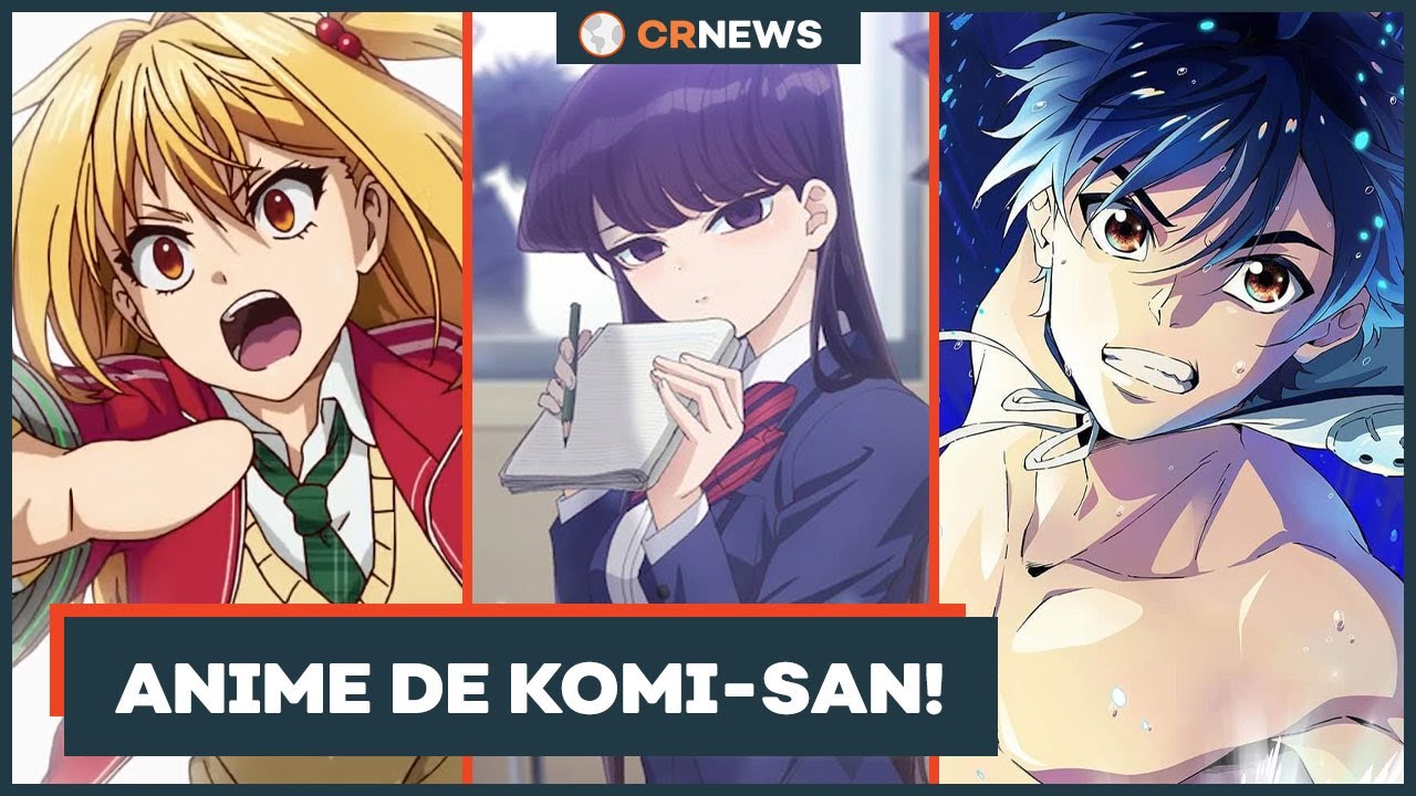 Komi-san: Animê ganha data de estreia