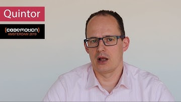 Quintor@Codemotion Amsterdam 2019