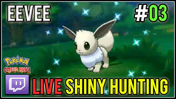 [Live] Shiny Eevee at 9 Dexnav Encounters | Live Shiny Hunt #03 | Pokemon Omega Ruby