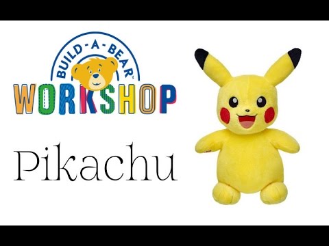 build a bear pokemon pikachu