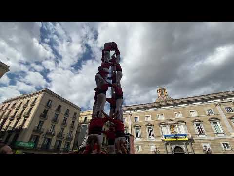 Castellers de Barcelona: 4 de 8 - Mercè Històrica (25/09/2022)
