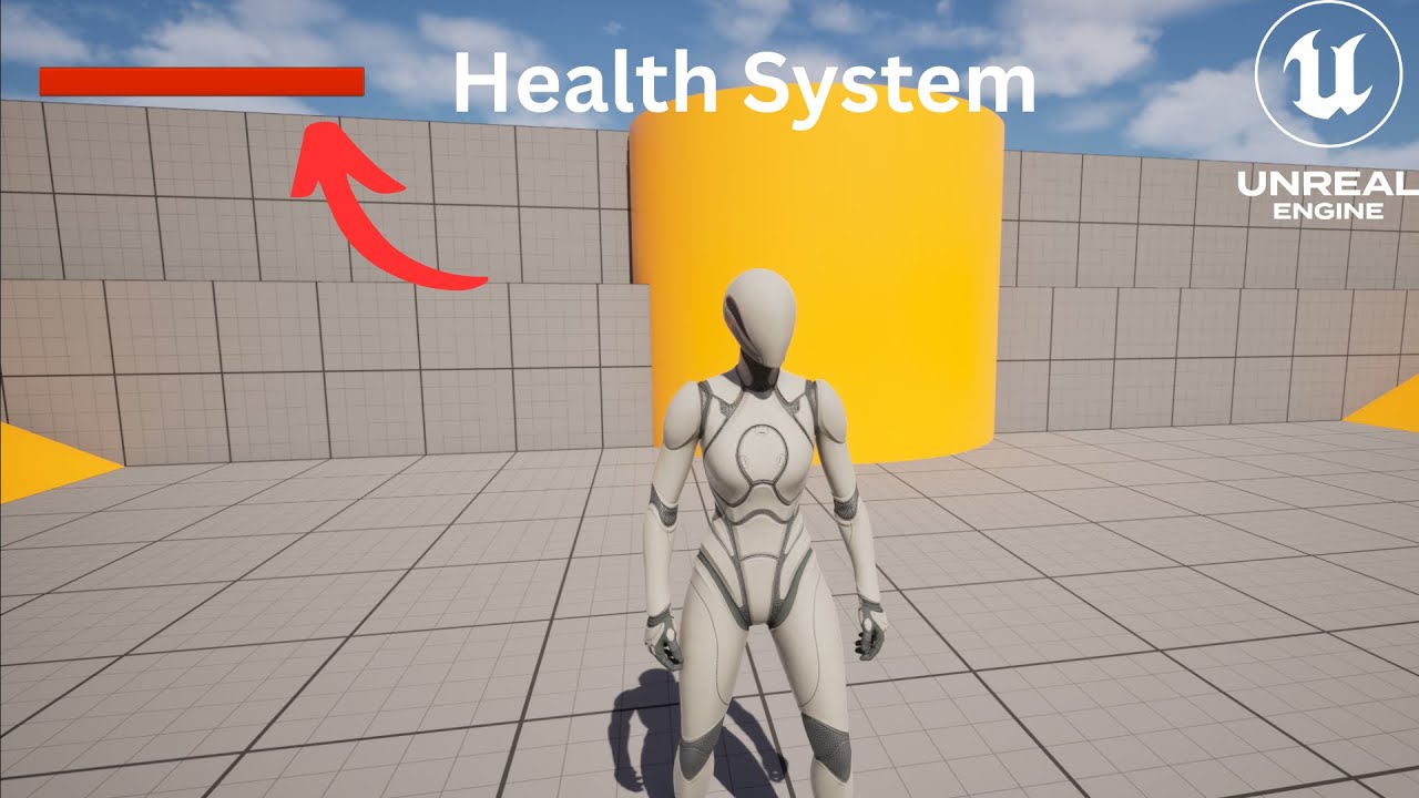 1️⃣ 🕹️ Unreal Engine 5 | كيف تسوي Health System بسهولة ️🔥 - YouTube