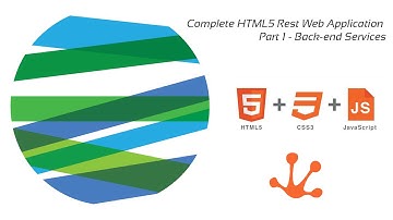 Complete HTML5 Rest Web Application Part 1 - Back-end Services