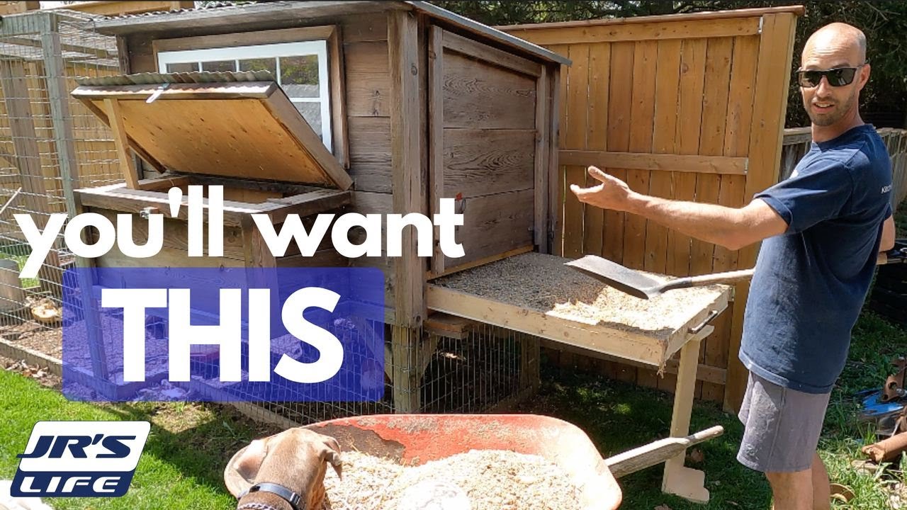 Chicken Coop Litter Box MUST HAVE for your backyard coop! + My Chicken Food Mix JR’S Life