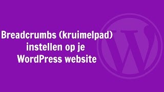 Kruimelpad instellen met WordPress SEO by Yoast (breadcrumbs)