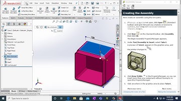 SolidWorks Lesson 4: Assembly Basics 2020