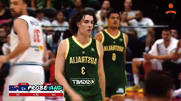 SERBIA vs AUSTRALIA   USAB SHOWCASE   FULL GAME HI