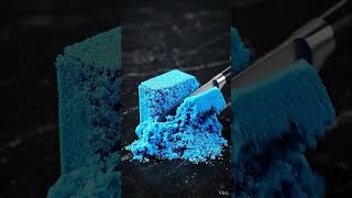 Oddly Satisfying Kinetic Sand Slicing ASMR 🔪✨ #shorts