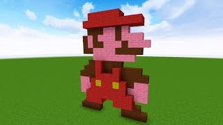 МАРИО В МАЙНКРАФТ, УРОК ПИКСЕЛЬ АРТ (MINECRAFT TUTORIAL - PIXEL ART MARIO) МАРИО В МАЙНКРАФТ, УРОК ПИКСЕЛЬ АРТ (MINECRAFT TUTORIAL - PIXEL ART MARIO)