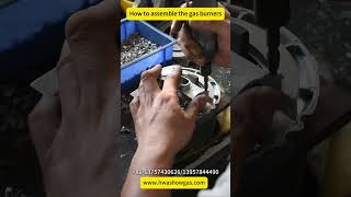 How to assemble the gas burners#gasstoves #gasrange #GasCooktop#HowTo / #tutorial #homeimprovement