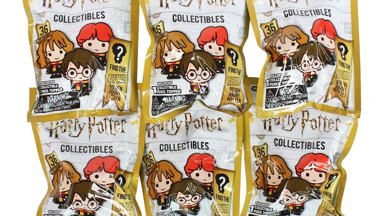 Harry Series 1 Harry Potter Ooshies Figure collectables Pencil Toppers 
