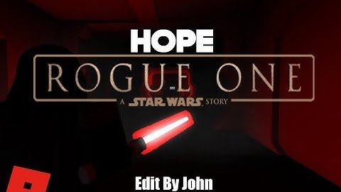 [Bloxy2017]Roblox Darth Vader Ending Scene(Rogue One:A Star Wars Story)