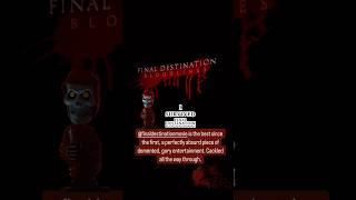 END CREDITS REACTION: Final Destination Bloodlines #finaldestinationbloodlines #reaction #horror
