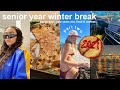 senior year winter break 🌟 new years eve, beach with friends & moreee